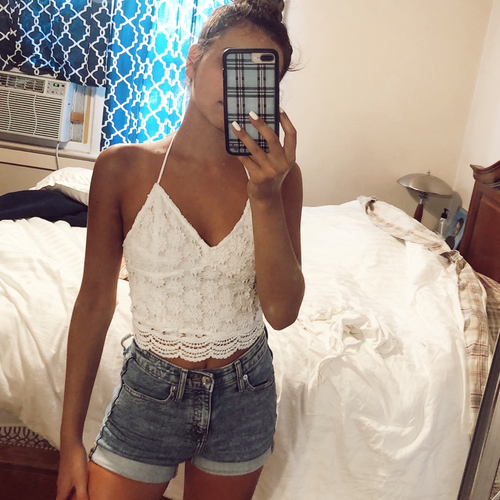 Hollister lace top